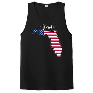 Florida United States Map PosiCharge Competitor Tank