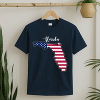 Florida United States Map T-Shirt