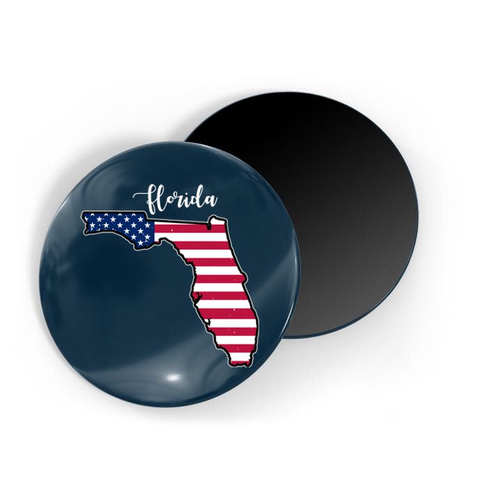 Florida United States Map Magnet