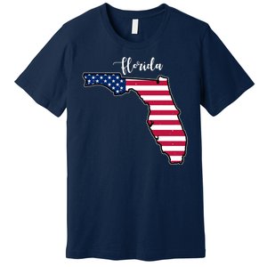 Florida United States Map Premium T-Shirt