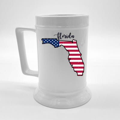 Florida United States Map Beer Stein