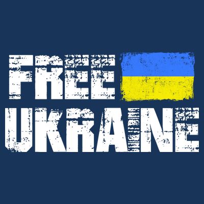 Free Ukraine Support Ukraine I Stand With Ukraine Flag T-Shirt