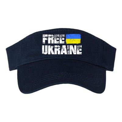 Free Ukraine Support Ukraine I Stand With Ukraine Flag Visor