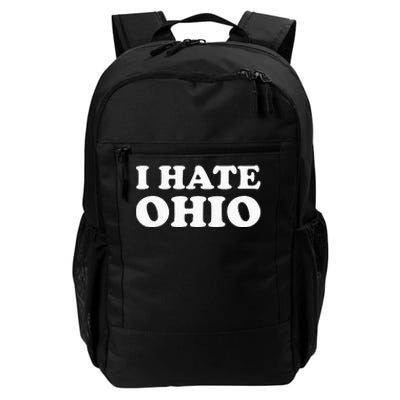 Funny US State Souvenir I Hate Ohio Daily Commute Backpack