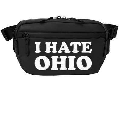 Funny US State Souvenir I Hate Ohio Crossbody Pack