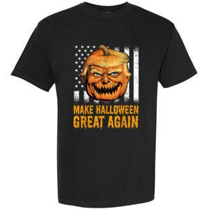 Funny Usa Trumpkin Make Halloween Great Again Garment-Dyed Heavyweight T-Shirt