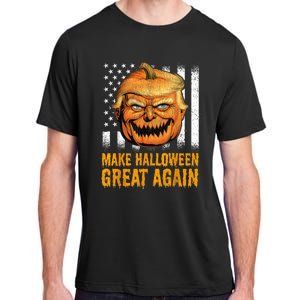 Funny Usa Trumpkin Make Halloween Great Again Adult ChromaSoft Performance T-Shirt