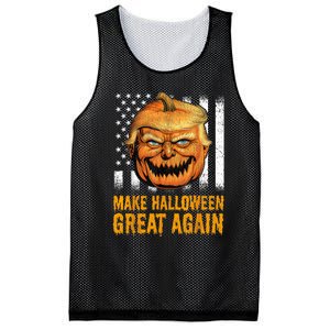 Funny Usa Trumpkin Make Halloween Great Again Mesh Reversible Basketball Jersey Tank