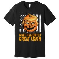 Funny Usa Trumpkin Make Halloween Great Again Premium T-Shirt