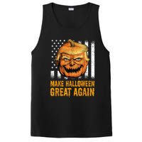 Funny Usa Trumpkin Make Halloween Great Again PosiCharge Competitor Tank