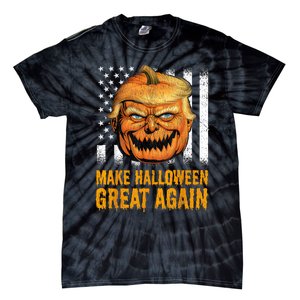 Funny Usa Trumpkin Make Halloween Great Again Tie-Dye T-Shirt