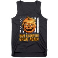 Funny Usa Trumpkin Make Halloween Great Again Tank Top