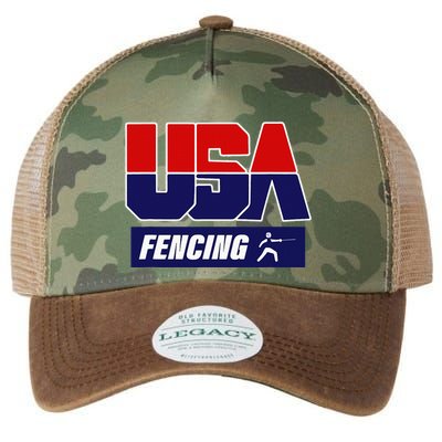 Fencing Usa Team Legacy Tie Dye Trucker Hat