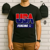 Fencing Usa Team T-Shirt