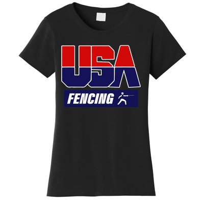 Fencing Usa Team Women's T-Shirt