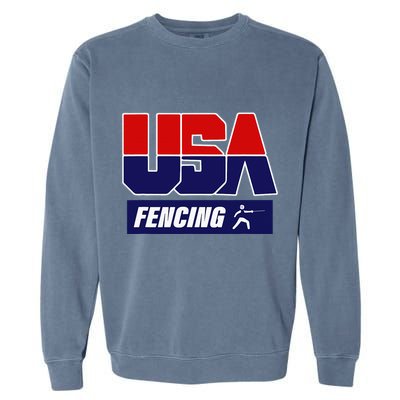 Fencing Usa Team Garment-Dyed Sweatshirt