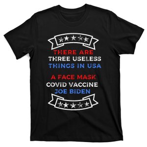 Funny Useless Things Vaccine Biden Stars Grunge T-Shirt