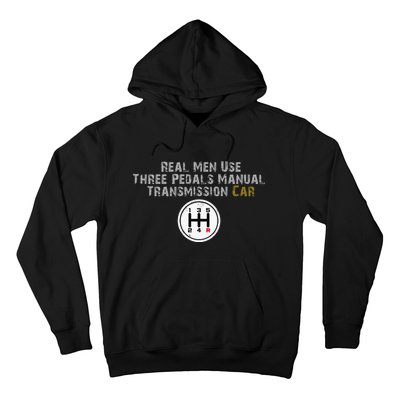 Funny Use Three Pedals Manual Transmission Car . Hoodie