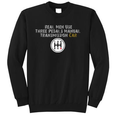 Funny Use Three Pedals Manual Transmission Car . Sweatshirt