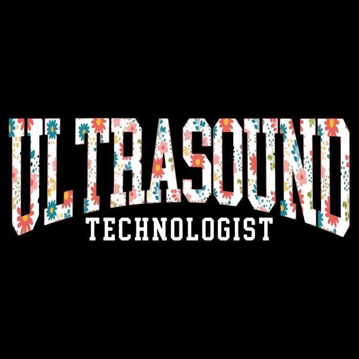 Floral Ultrasound Technologist Sonographer Impact Tech Backpack