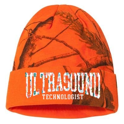 Floral Ultrasound Technologist Sonographer Kati Licensed 12" Camo Beanie