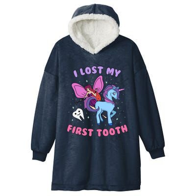 Fairy Unicorn Tooth Fairy Wiggly Teeth Meaningful Gift Hooded Wearable Blanket