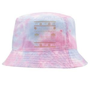 Funny Ugly Thanksgiving Funny Leftovers For Quitters Tie-Dyed Bucket Hat