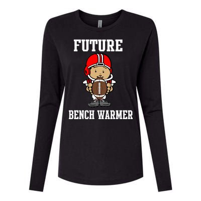 Future Bench Warmer Womens Cotton Relaxed Long Sleeve T-Shirt