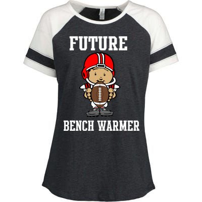 Future Bench Warmer Enza Ladies Jersey Colorblock Tee