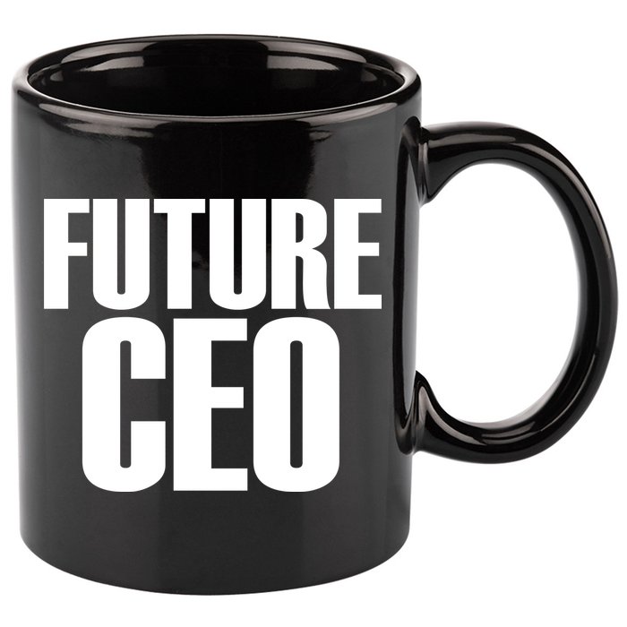 Future CEO 11oz C Handle Ceramic Mug
