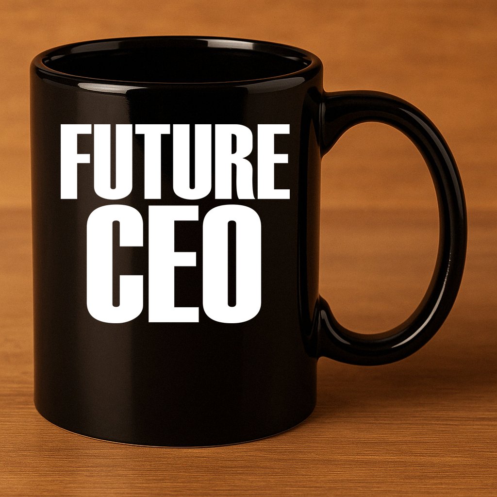 Future CEO 11oz C Handle Ceramic Mug