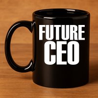 Future CEO 11oz C Handle Ceramic Mug