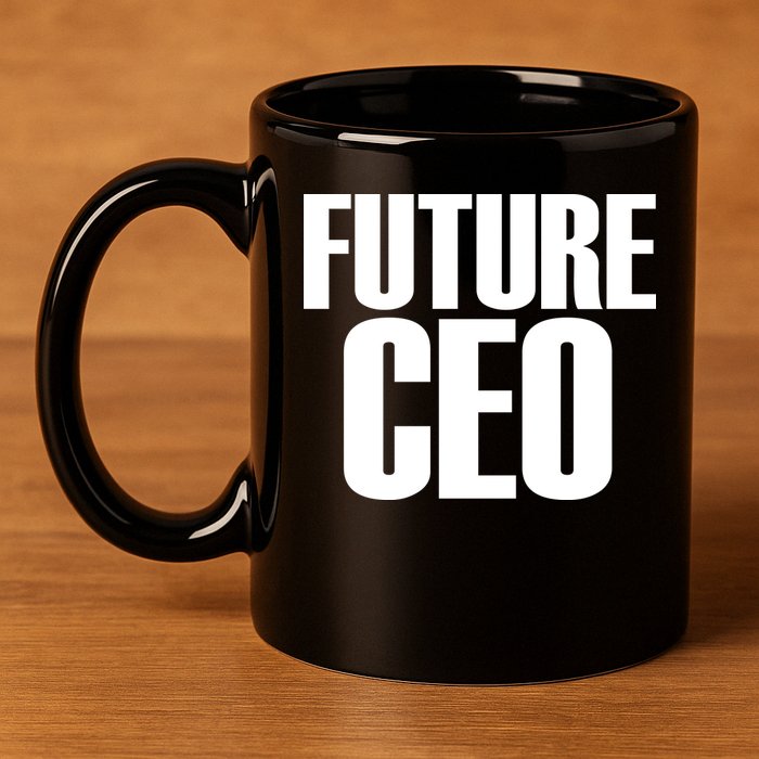 Future CEO 11oz C Handle Ceramic Mug