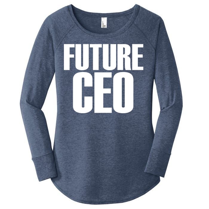 Future CEO Women's Perfect Tri Tunic Long Sleeve Shirt