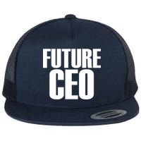 Future CEO Flat Bill Trucker Hat