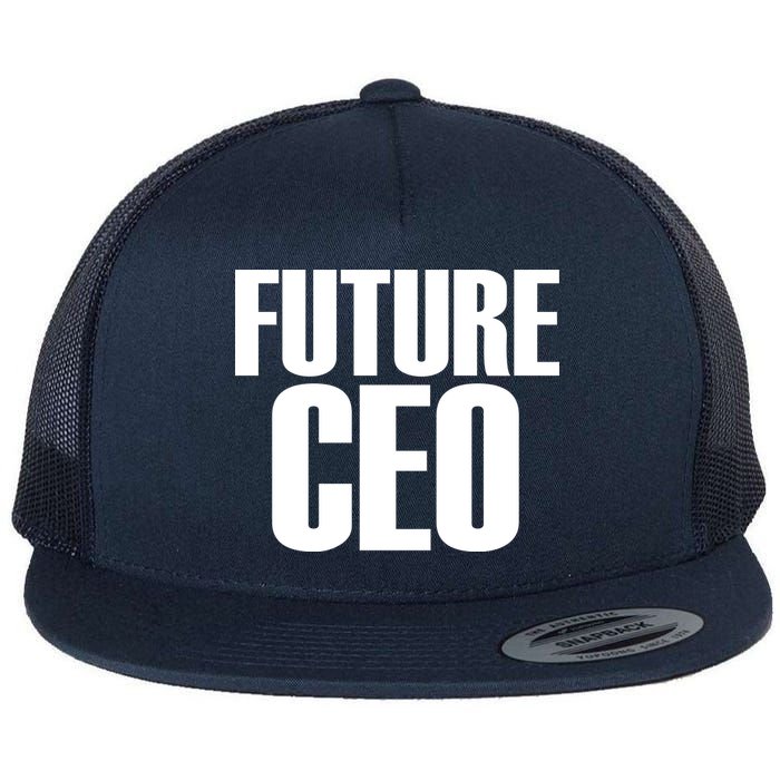 Future CEO Flat Bill Trucker Hat