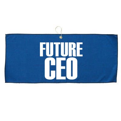 Future CEO Large Microfiber Waffle Golf Towel