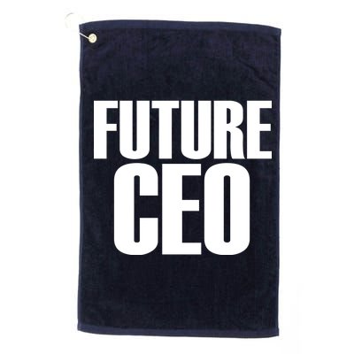 Future CEO Platinum Collection Golf Towel