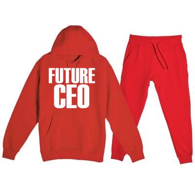 Future CEO Premium Hooded Sweatsuit Set