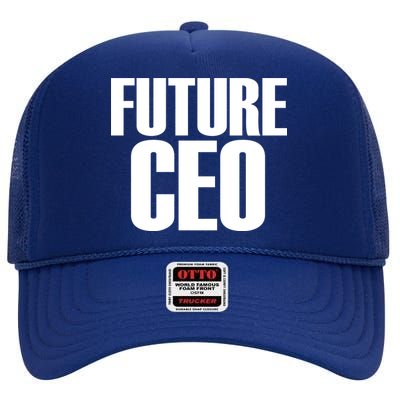 Future CEO High Crown Mesh Back Trucker Hat