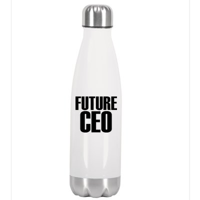 Future CEO Stainless Steel Insulated Water Bottle