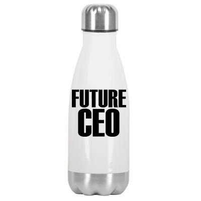 Future CEO Stainless Steel Insulated Water Bottle