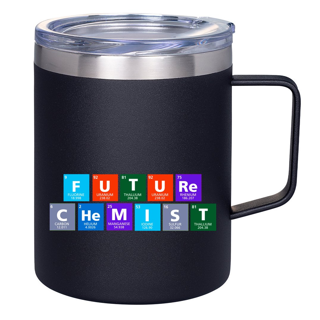 Future Chemist 12oz Stainless Steel Coffee Mug