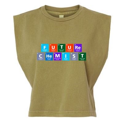 Future Chemist Garment-Dyed Women's Muscle Tee