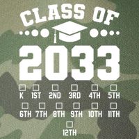 Future Class Of 2033 Check Mark Chart Legacy Tie Dye Trucker Hat