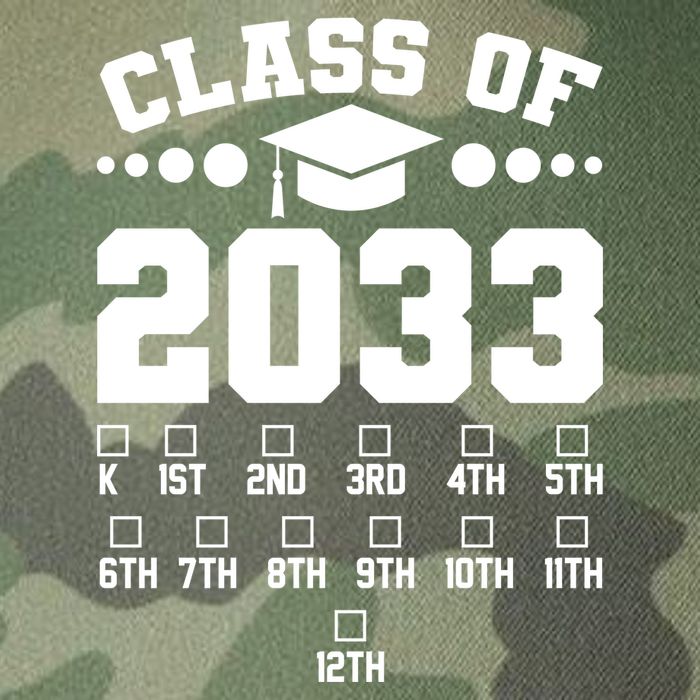 Future Class Of 2033 Check Mark Chart Legacy Tie Dye Trucker Hat