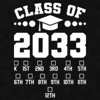 Future Class Of 2033 Check Mark Chart Ladies PosiCharge Tri-Blend Wicking Tank