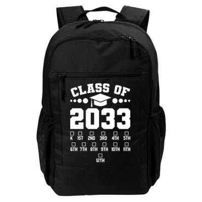 Future Class Of 2033 Check Mark Chart Daily Commute Backpack