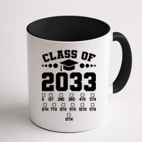 Future Class Of 2033 Check Mark Chart Mug