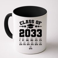 Future Class Of 2033 Check Mark Chart Mug